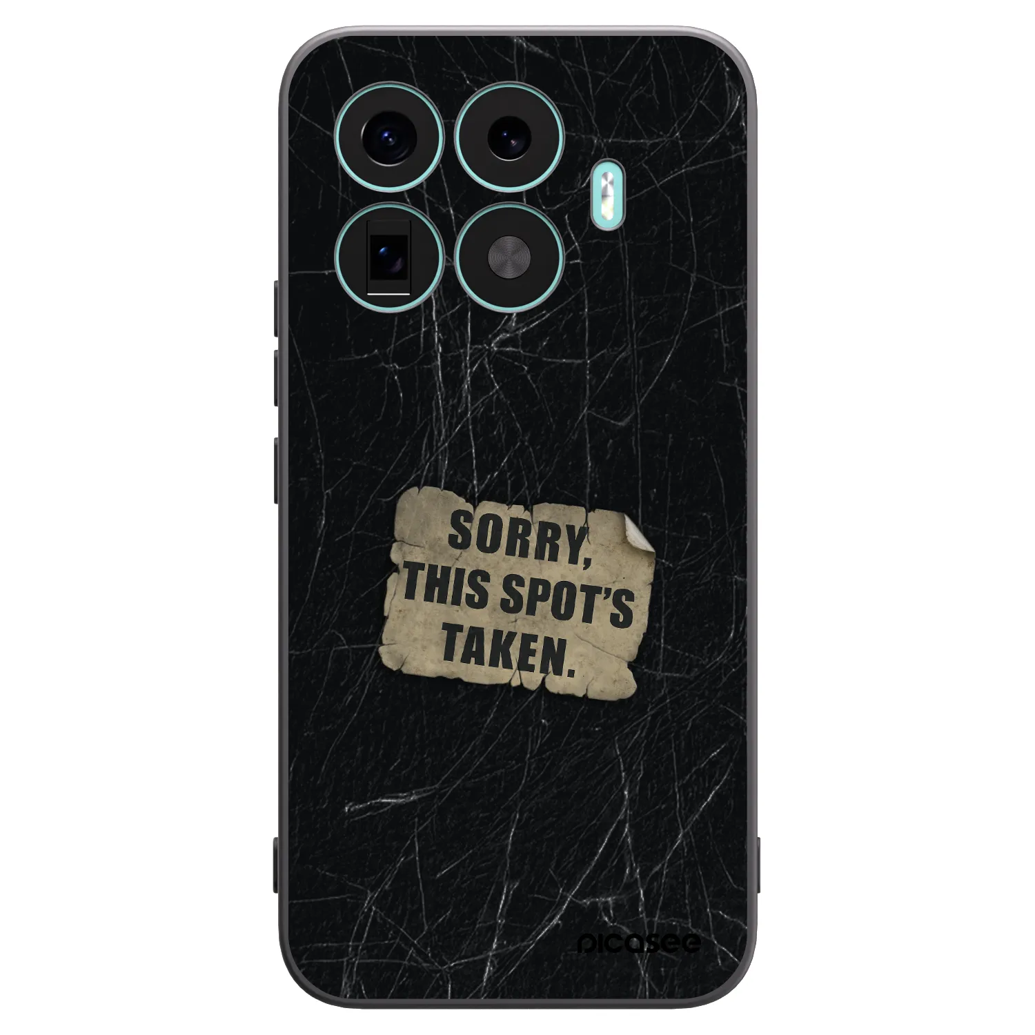Picasee husă neagră din silicon pentru Xiaomi 17T Pro - SORRY