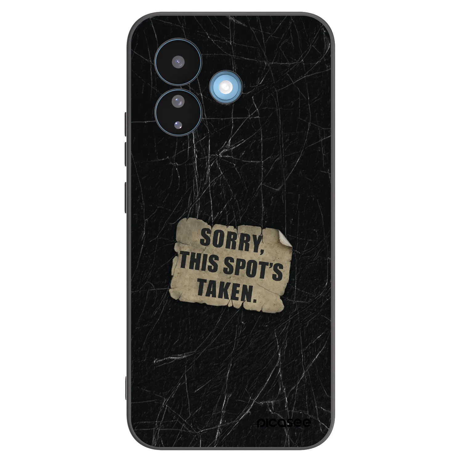 Picasee husă neagră din silicon pentru Xiaomi Redmi Note 17 Pro 5G - SORRY