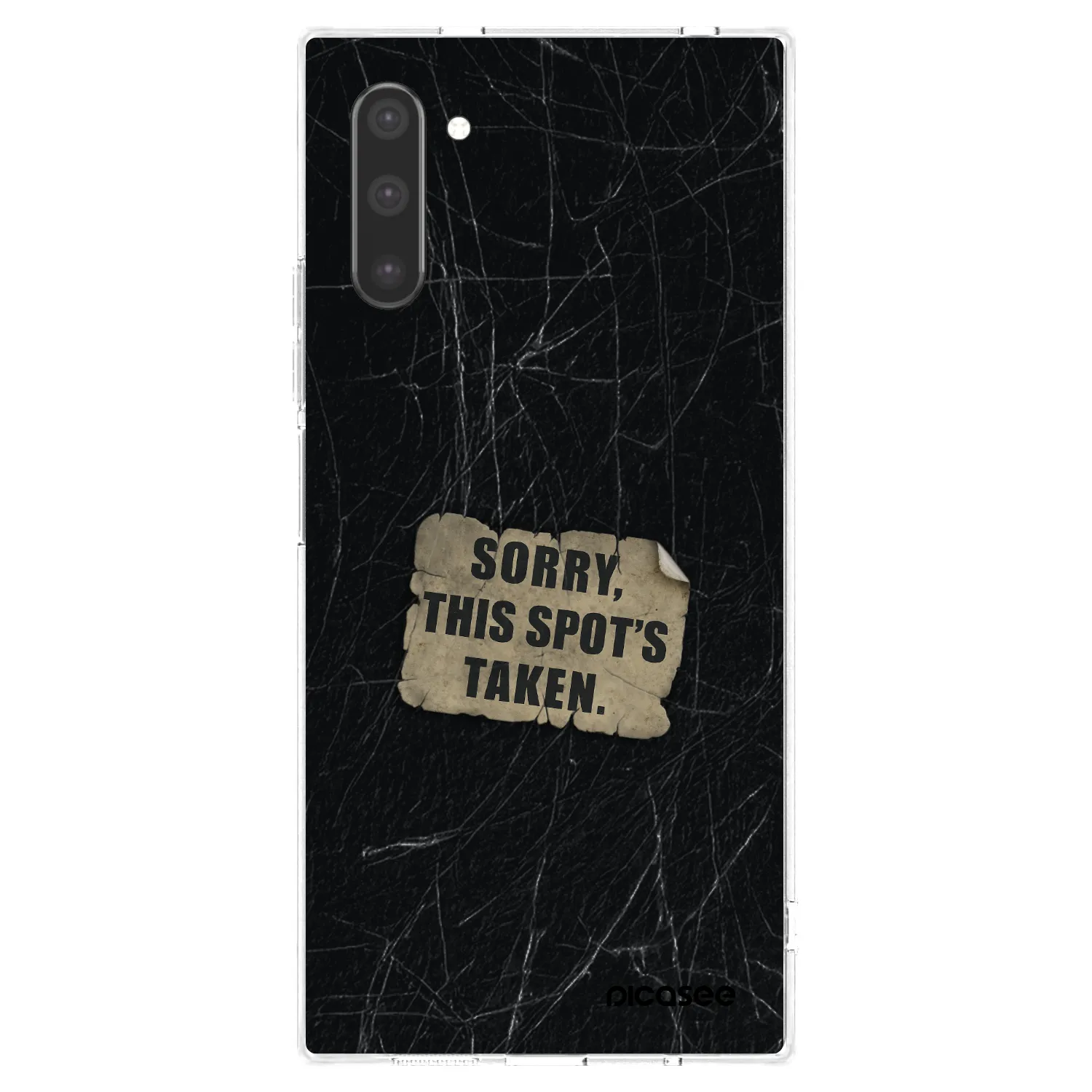 Picasee husă transparentă din silicon pentru Samsung Galaxy Note 10 N970F - SORRY