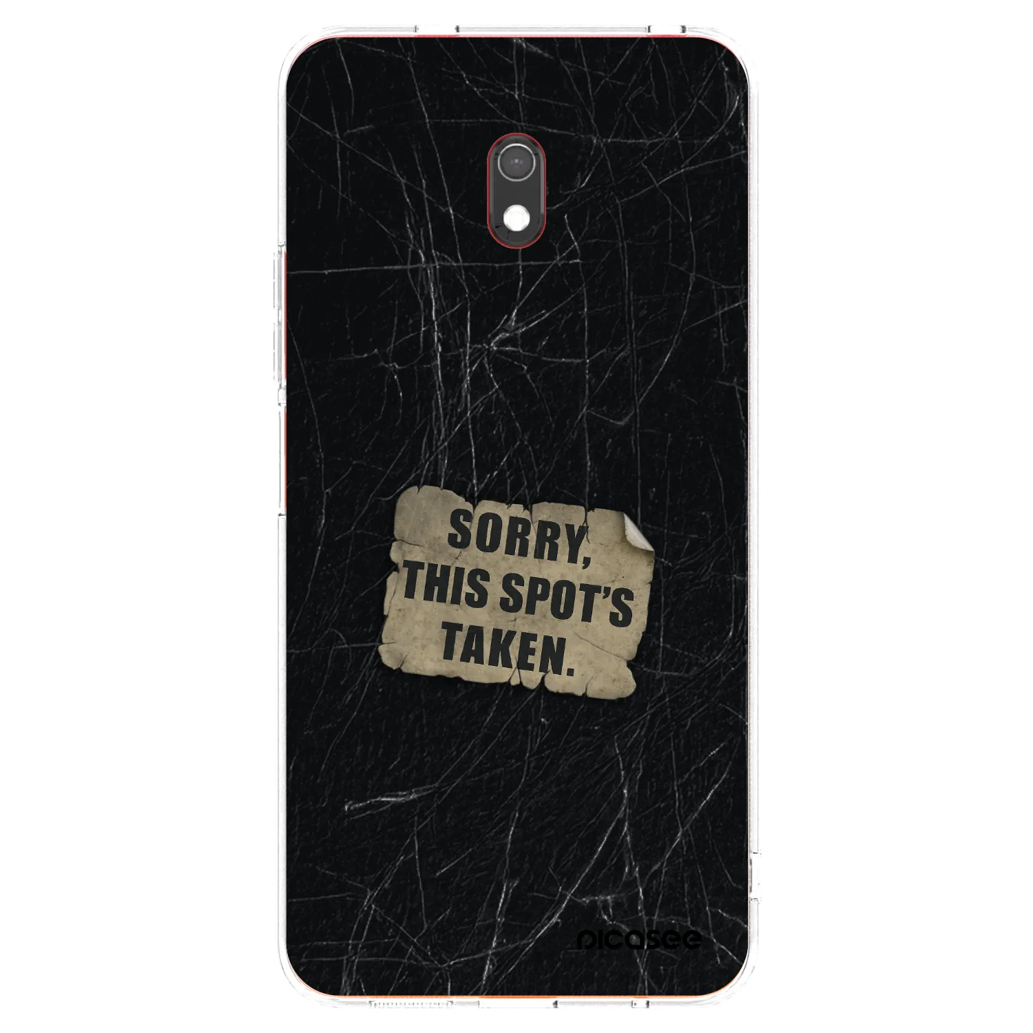 Picasee husă transparentă din silicon pentru Xiaomi Redmi 8A - SORRY