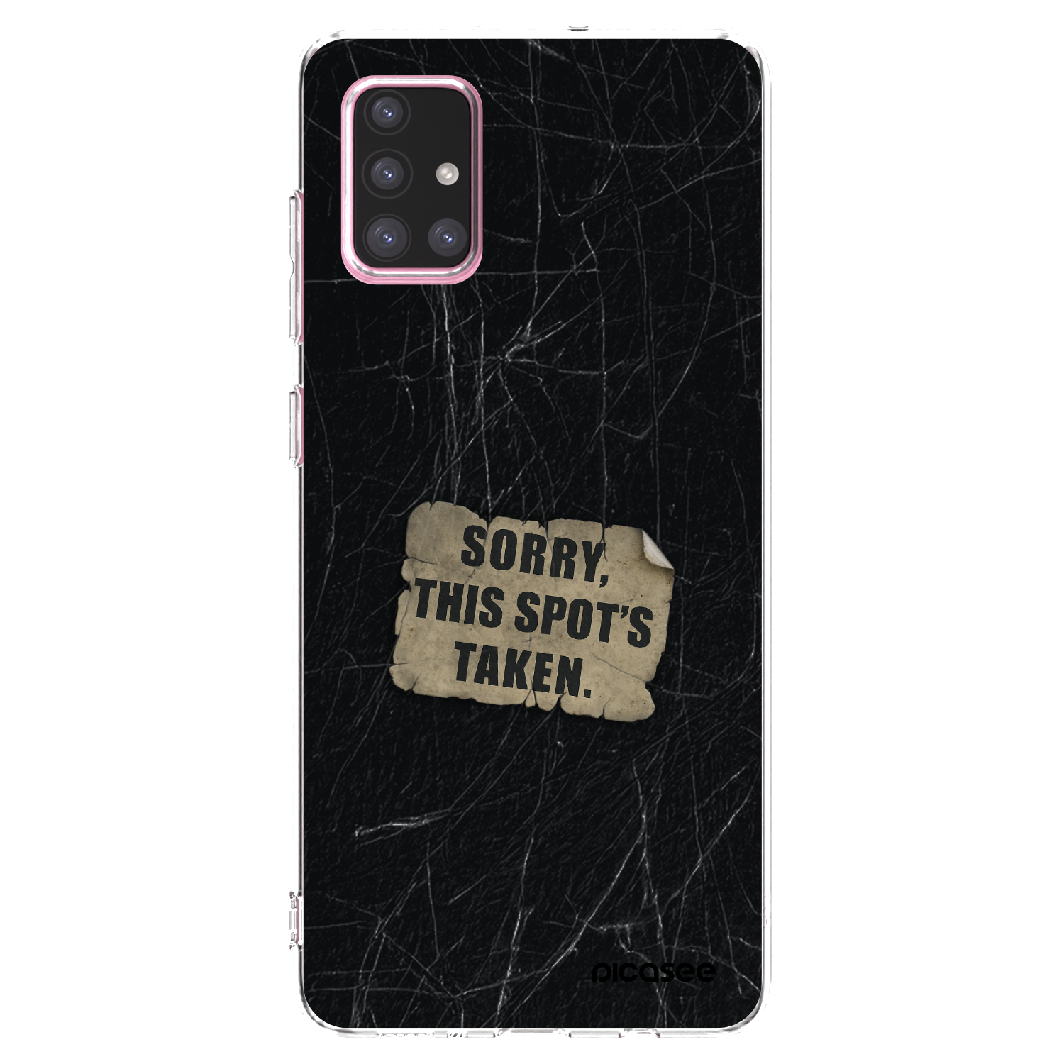 Picasee husă transparentă din silicon pentru Samsung Galaxy A71 A715F - SORRY