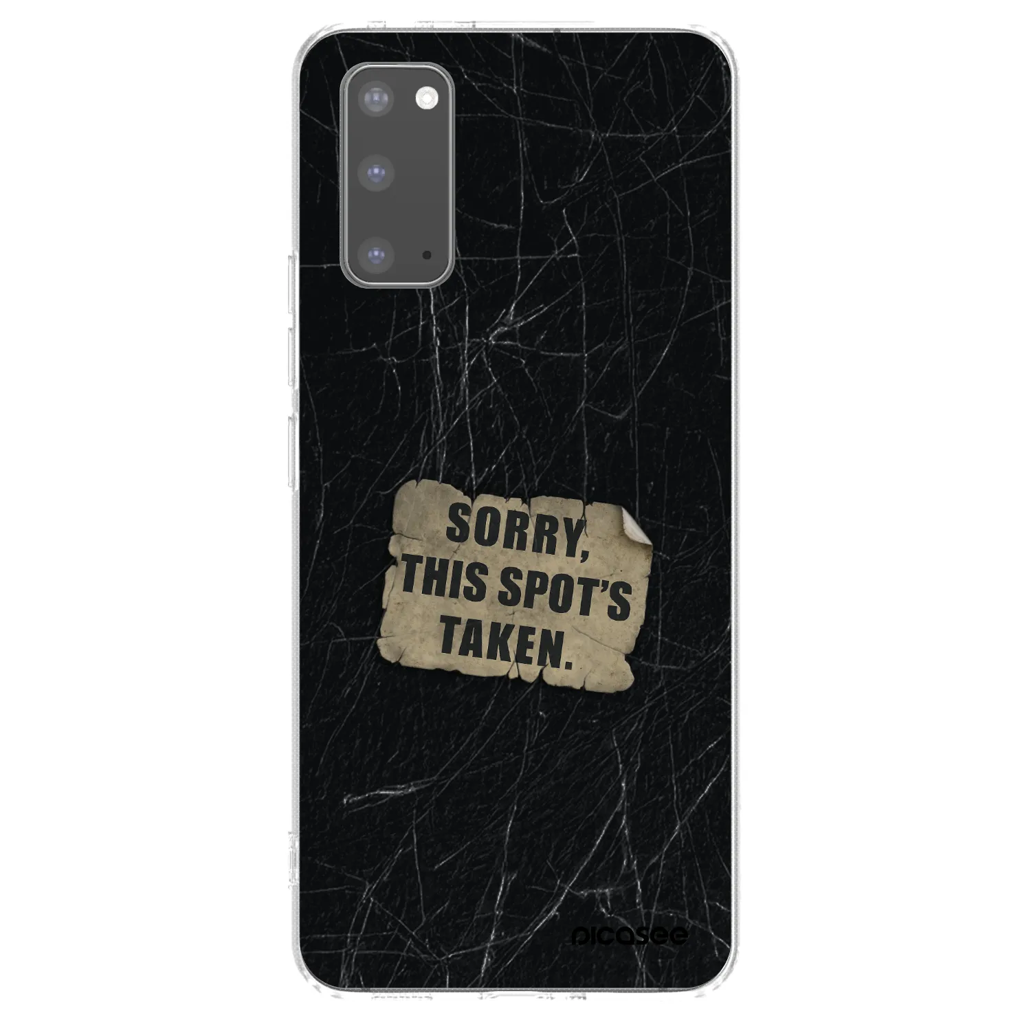 Picasee husă transparentă din silicon pentru Samsung Galaxy S20 G980F - SORRY