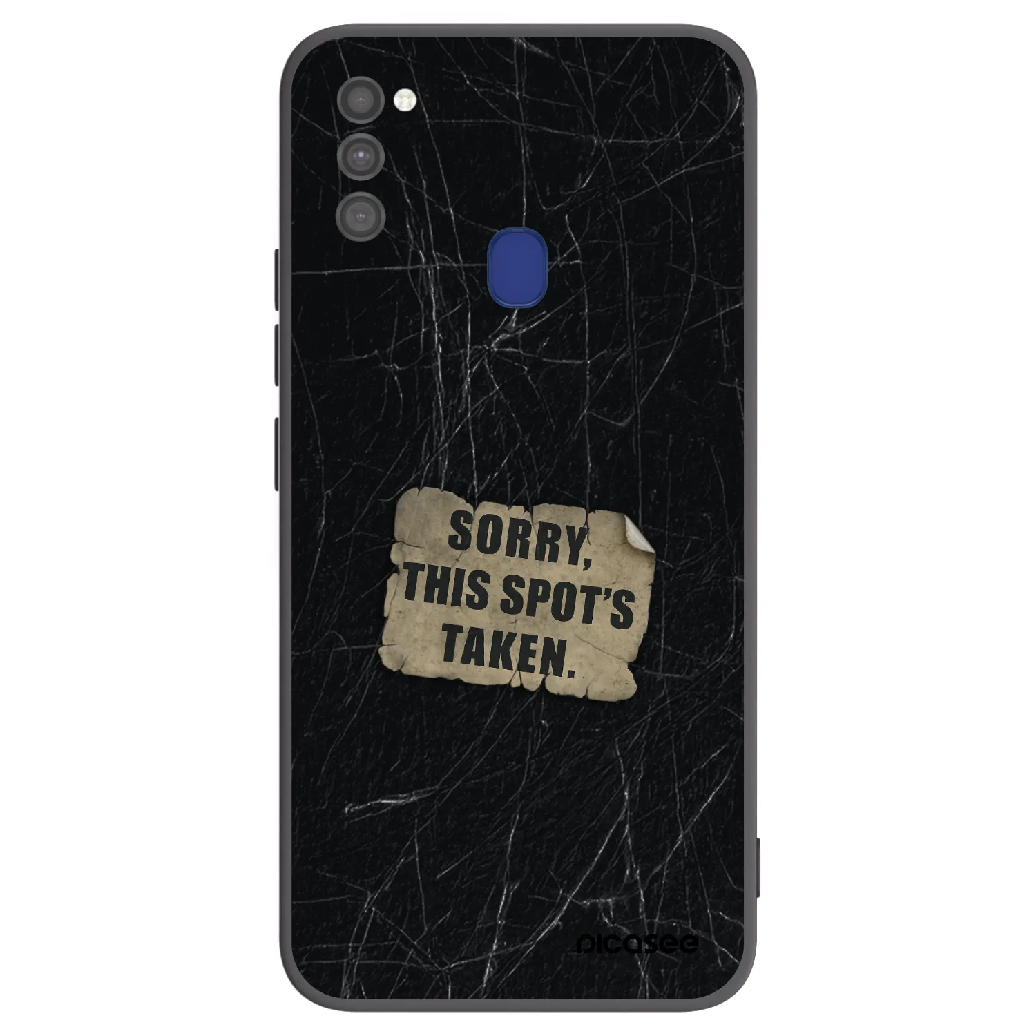 Picasee husă neagră din silicon pentru Samsung Galaxy M21 M215F - SORRY