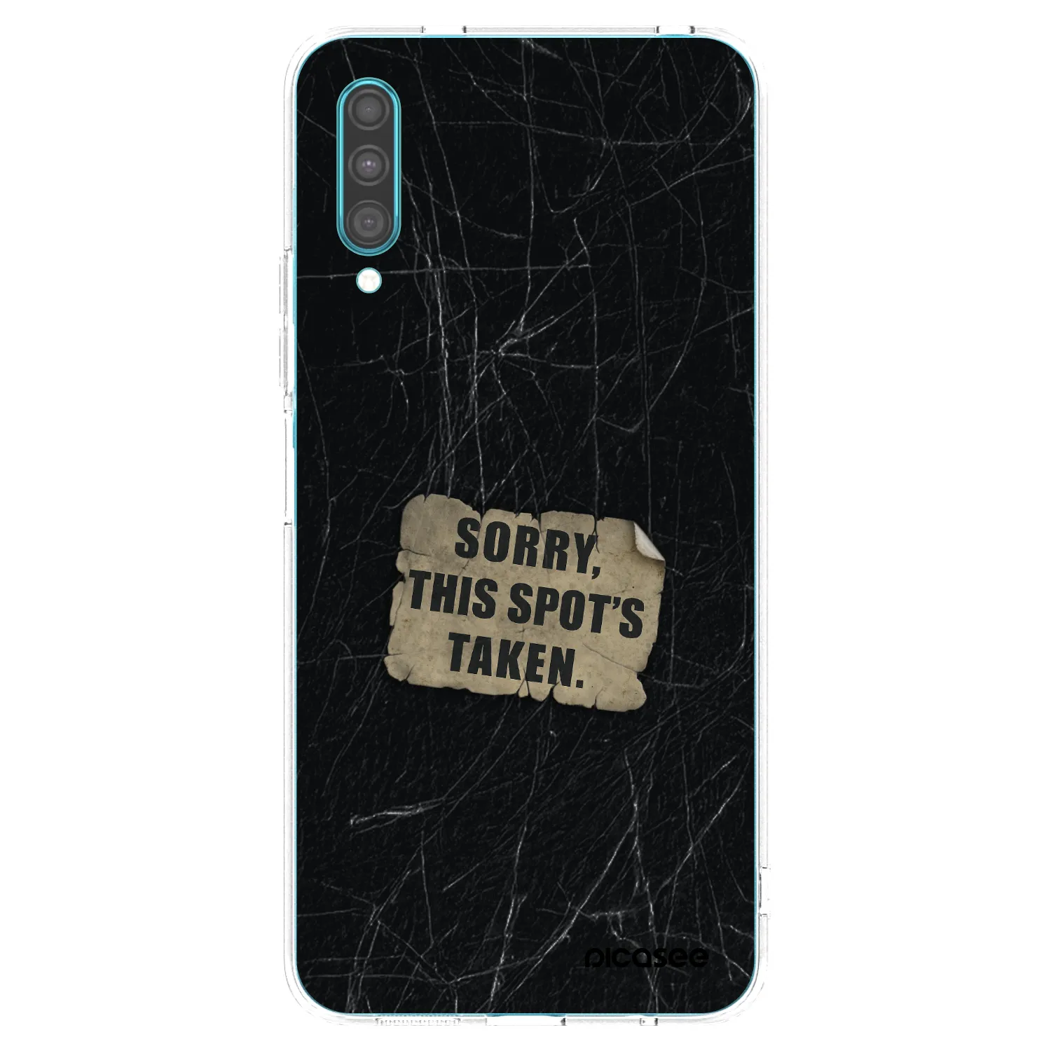 Picasee husă transparentă din silicon pentru Samsung Galaxy A30s A307F - SORRY