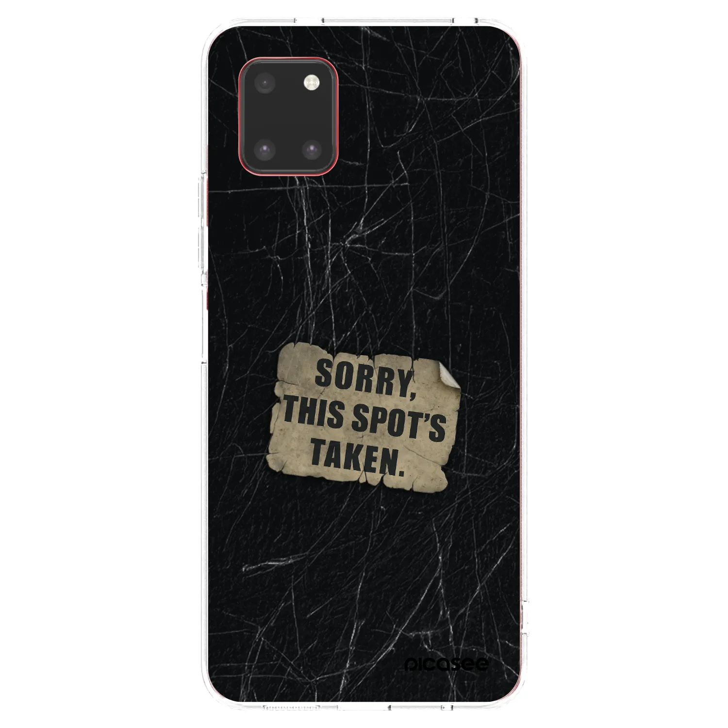 Picasee husă transparentă din silicon pentru Samsung Galaxy Note 10 Lite N770F - SORRY