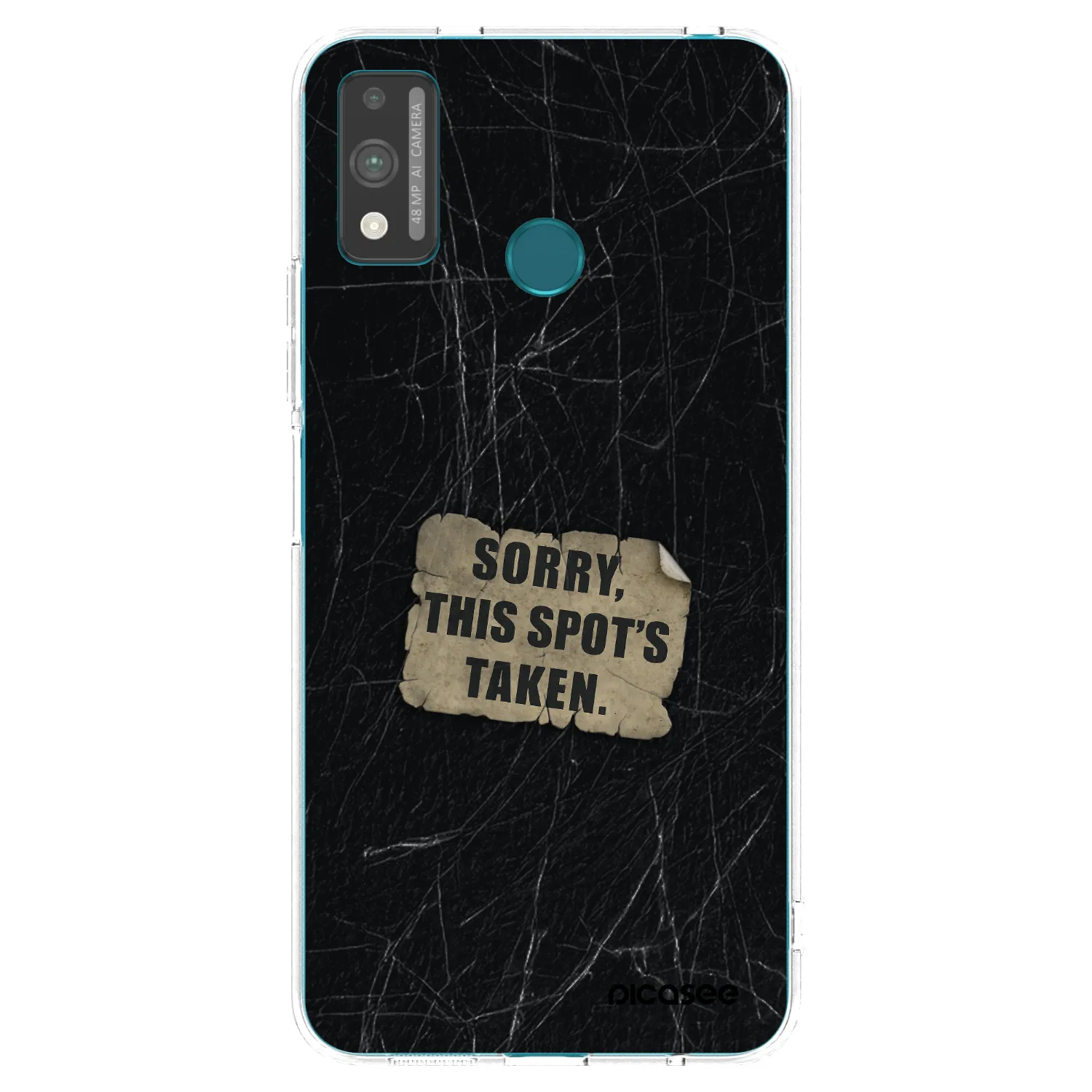 Picasee husă transparentă din silicon pentru Honor 9X Lite - SORRY