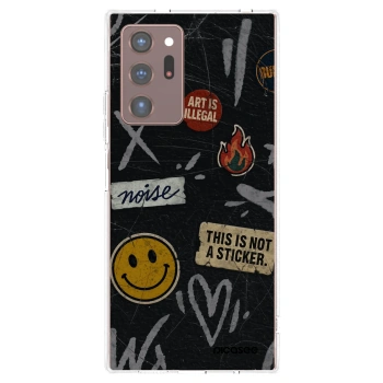 Picasee husă transparentă din silicon pentru Samsung Galaxy Note 20 Ultra - STICKERS x TAGS