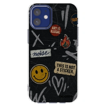 Picasee husă transparentă din silicon pentru Apple iPhone 12 mini - STICKERS x TAGS