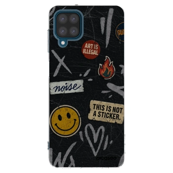 Picasee husă transparentă din silicon pentru Samsung Galaxy A12 A125F - STICKERS x TAGS