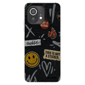 Picasee husă transparentă din silicon pentru Xiaomi Mi 11 - STICKERS x TAGS