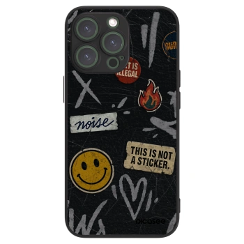 Picasee ULTIMATE CASE pentru Apple iPhone 13 Pro - STICKERS x TAGS
