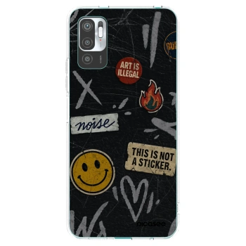 Picasee husă transparentă din silicon pentru Xiaomi Redmi Note 10 5G - STICKERS x TAGS