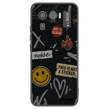 Picasee husă neagră din silicon pentru Xiaomi Mi 11 Ultra - STICKERS x TAGS