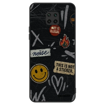 Husă pentru Xiaomi Redmi Note 9S - STICKERS x TAGS