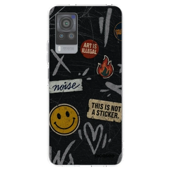 Picasee husă transparentă din silicon pentru Vivo X60 Pro 5G - STICKERS x TAGS