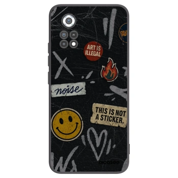 Picasee husă neagră din silicon pentru Xiaomi Poco X4 Pro 5G - STICKERS x TAGS