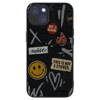 Picasee ULTIMATE CASE pentru Apple iPhone 14 - STICKERS x TAGS