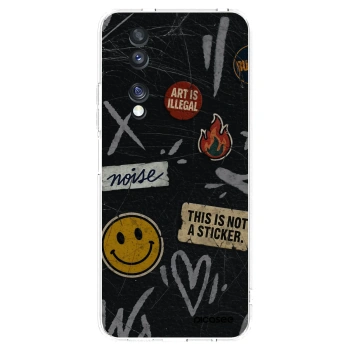 Picasee husă transparentă din silicon pentru Honor 70 - STICKERS x TAGS