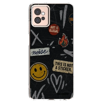 Picasee husă transparentă din silicon pentru Motorola Moto G32 - STICKERS x TAGS