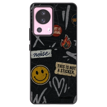 Picasee husă neagră din silicon pentru Xiaomi 13 Lite - STICKERS x TAGS