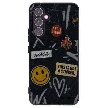 Picasee husă neagră din silicon pentru Samsung Galaxy A54 5G A546B - STICKERS x TAGS
