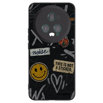 Picasee husă neagră din silicon pentru Honor Magic5 Pro - STICKERS x TAGS
