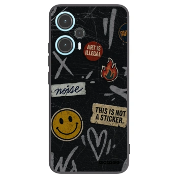 Picasee husă neagră din silicon pentru Xiaomi Poco F5 - STICKERS x TAGS