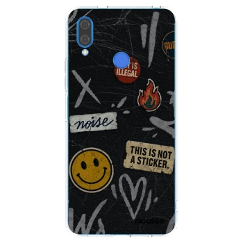 Picasee husă transparentă din silicon pentru Huawei Nova 3 - STICKERS x TAGS
