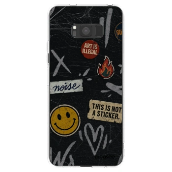 Picasee husă transparentă din silicon pentru Samsung Galaxy S8 G950F - STICKERS x TAGS