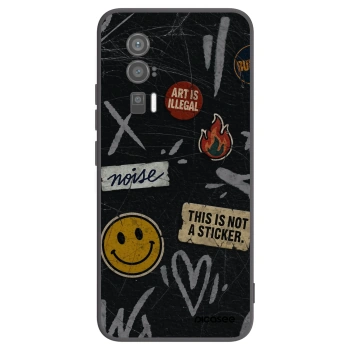 Picasee husă neagră din silicon pentru Xiaomi Poco F5 Pro 5G - STICKERS x TAGS