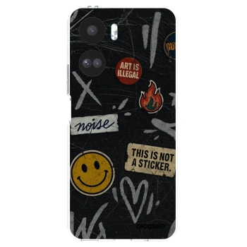 Picasee husă transparentă din silicon pentru Honor 90 Lite 5G - STICKERS x TAGS