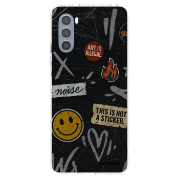 Picasee husă transparentă din silicon pentru Motorola Moto G62 - STICKERS x TAGS