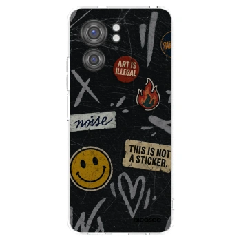 Picasee husă transparentă din silicon pentru Motorola Edge 40 - STICKERS x TAGS