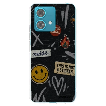 Picasee husă transparentă din silicon pentru Motorola Edge 40 Neo - STICKERS x TAGS
