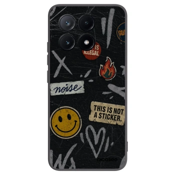 Picasee husă neagră din silicon pentru Xiaomi Poco X6 Pro - STICKERS x TAGS
