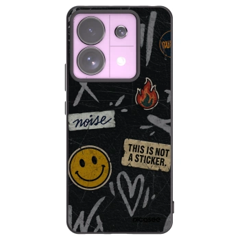 Picasee husă neagră din silicon pentru Xiaomi Redmi Note 13 Pro 5G - STICKERS x TAGS
