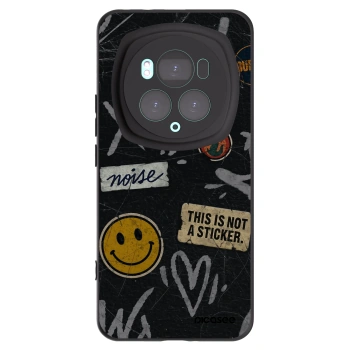 Picasee husă neagră din silicon pentru Honor Magic6 Pro - STICKERS x TAGS