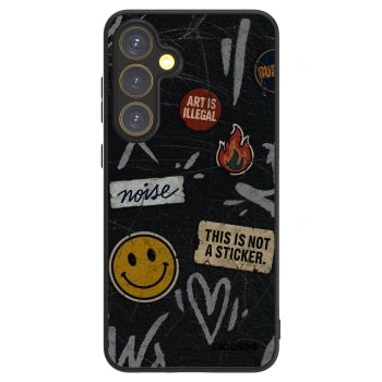 Picasee ULTIMATE CASE pentru Samsung Galaxy S24 FE S721B - STICKERS x TAGS