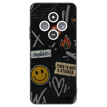 Picasee husă neagră din silicon pentru Xiaomi Redmi 14C - STICKERS x TAGS