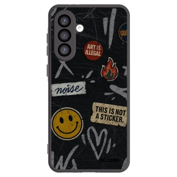 Picasee husă neagră din silicon pentru Samsung Galaxy A26 5G A266B - STICKERS x TAGS