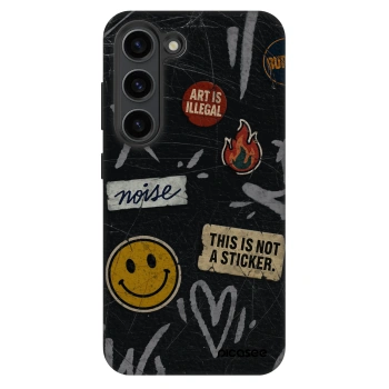 Picasee Fashion Case pentru Samsung Galaxy S23+ 5G - STICKERS x TAGS