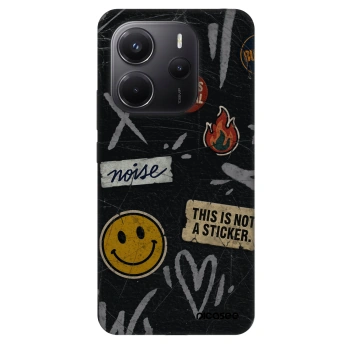 Husă pentru Xiaomi Redmi Note 14 4G - STICKERS x TAGS