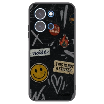 Picasee husă neagră din silicon pentru Xiaomi Redmi 15C 4G - STICKERS x TAGS