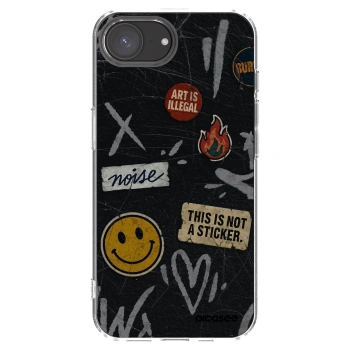 Picasee husă transparentă din silicon pentru Apple iPhone 17e - STICKERS x TAGS