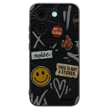 Picasee husă neagră din silicon pentru Xiaomi Poco X8 Pro - STICKERS x TAGS