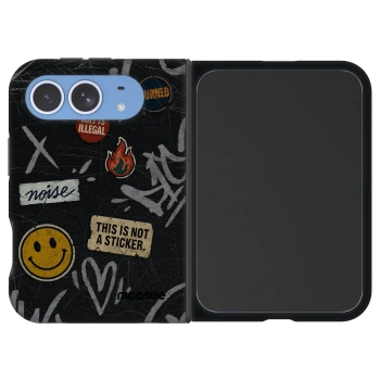 Husă pentru Apple iPhone Duo - STICKERS x TAGS