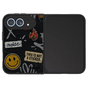 Picasee ULTIMATE CASE pentru Apple iPhone Duo - STICKERS x TAGS