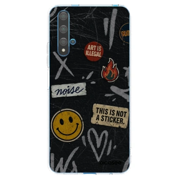 Picasee husă transparentă din silicon pentru Huawei Nova 5T - STICKERS x TAGS