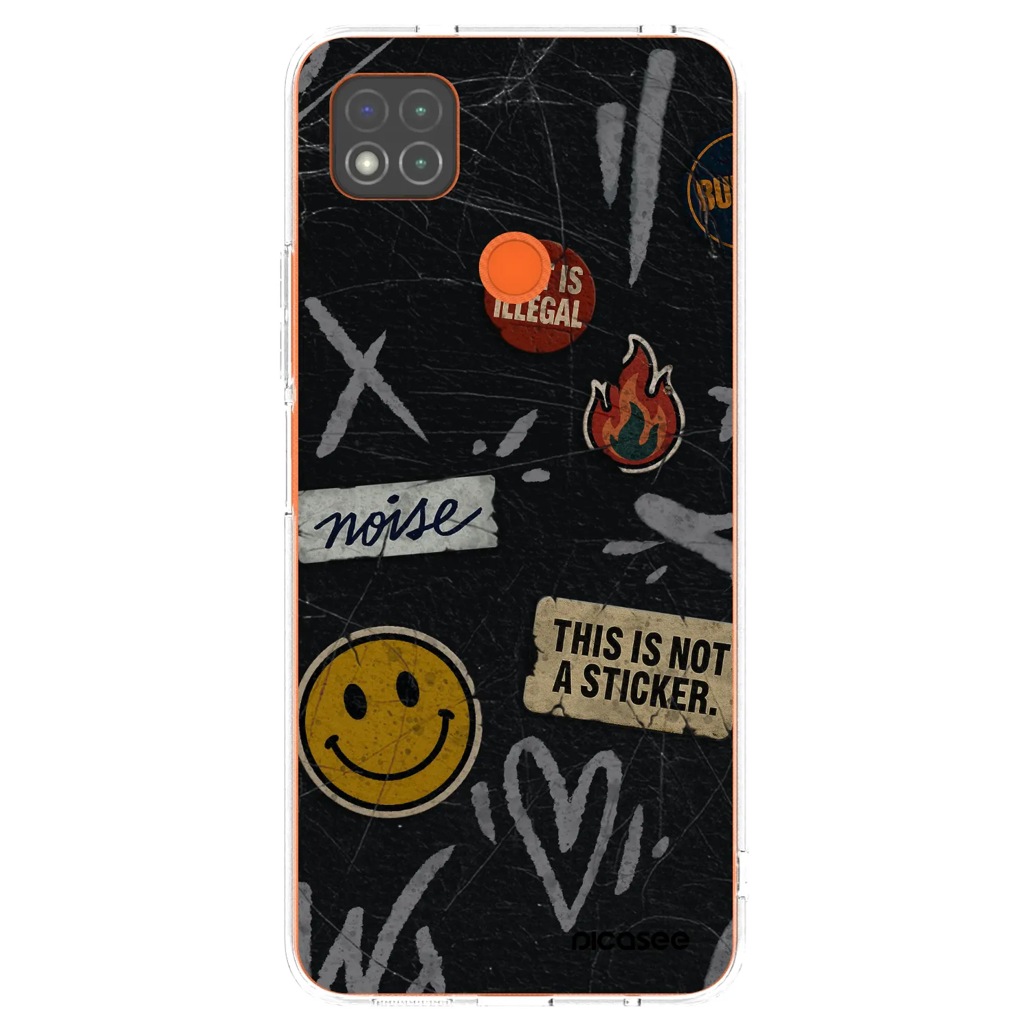 Picasee husă transparentă din silicon pentru Xiaomi Redmi 9C - STICKERS x TAGS