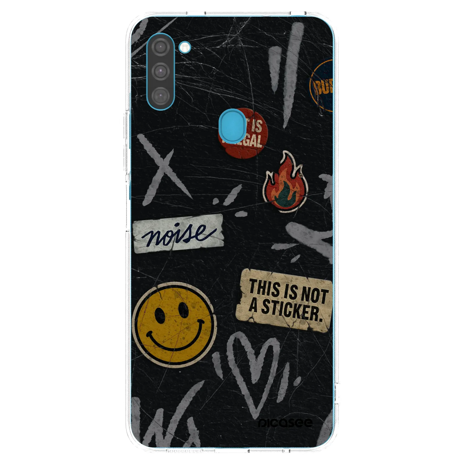 Picasee husă transparentă din silicon pentru Samsung Galaxy M11 - STICKERS x TAGS